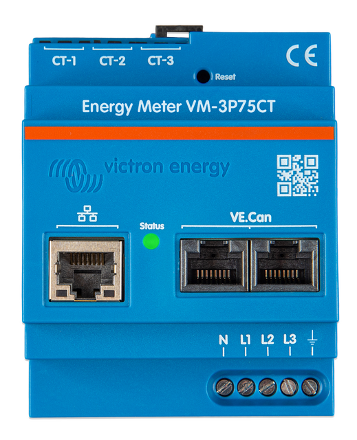 Energy Meters VM3P75CT, ET112, ET340, EM24 & EM540 Victron